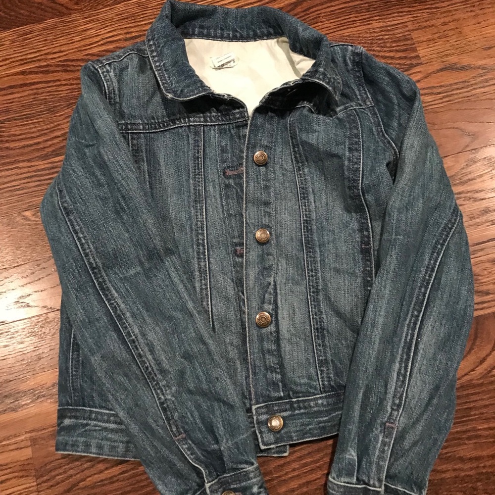 Girls Basic Denim Jacket